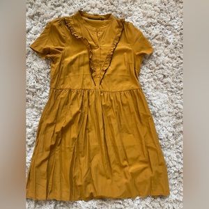 Mustard Large Dress